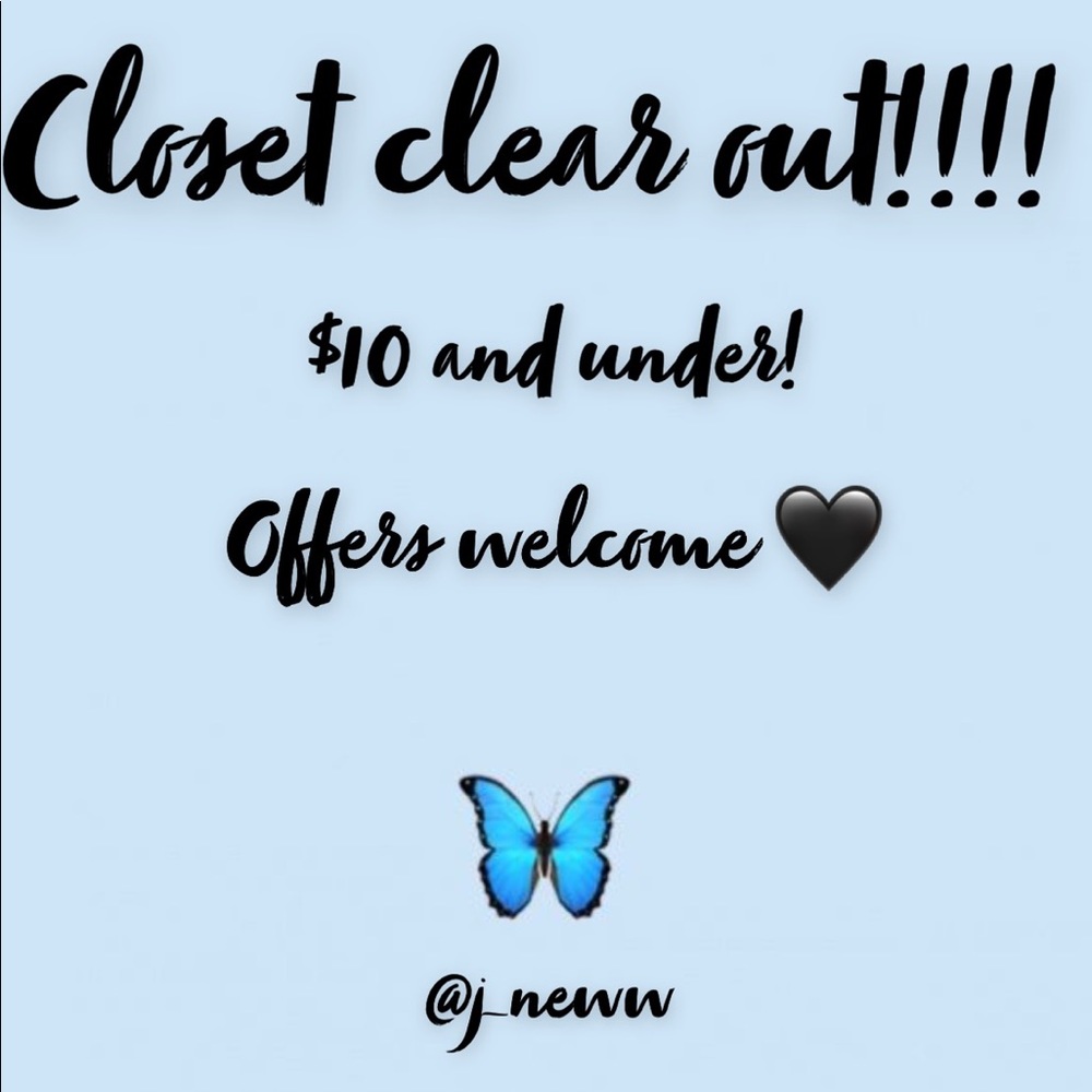 Closet clear out!!!